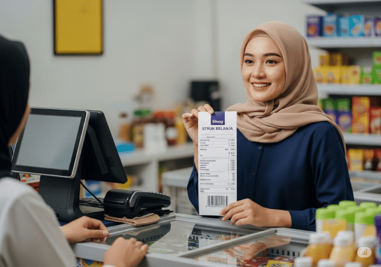 Cara Penerbitan Faktur Pajak Digunggung untuk Pedagang Eceran