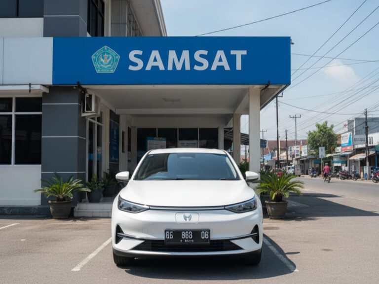 Simulasi Cara Hitung PKB dan BBNKB Mobil Listrik Tahun 2025